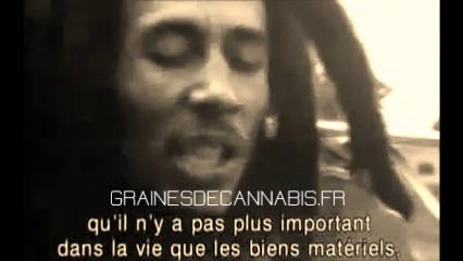 Bob Marley parle du cannabis (traduit en francais)